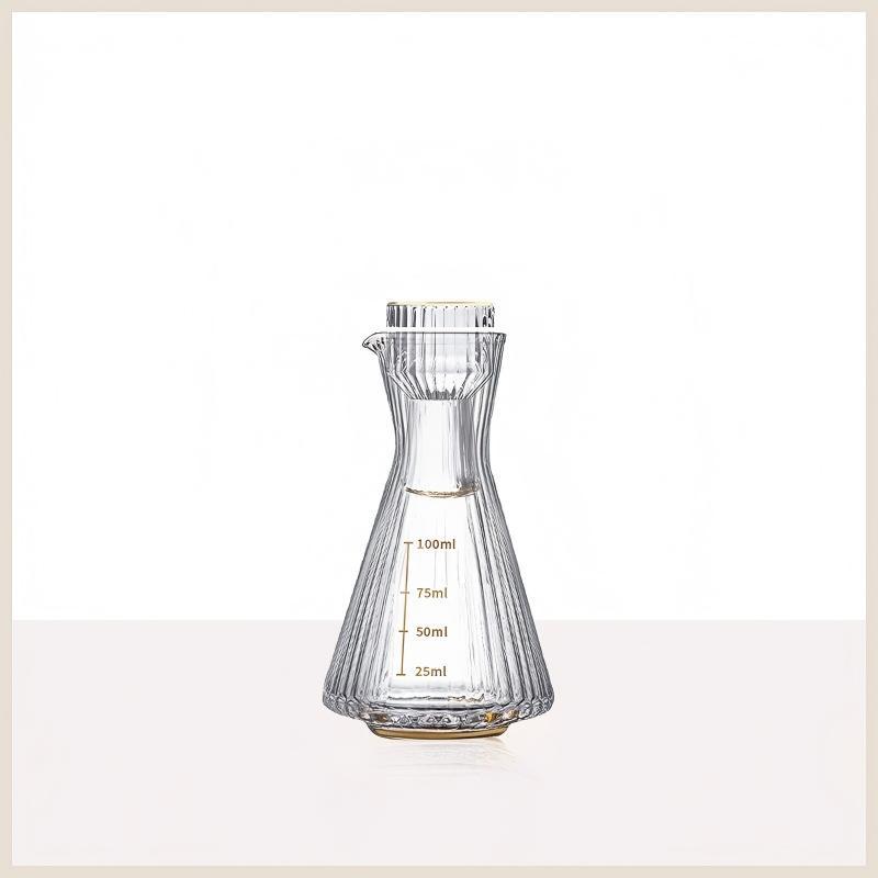 Креативна мала шолја за духови во кинески стил со дипломиран истурач